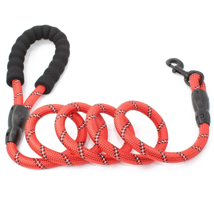 5 Foot Rope Leash with Comfort Handle
