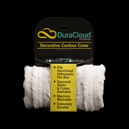 DuraCloud Orthopedic Pet Bed and Crate Pad Contour Cover