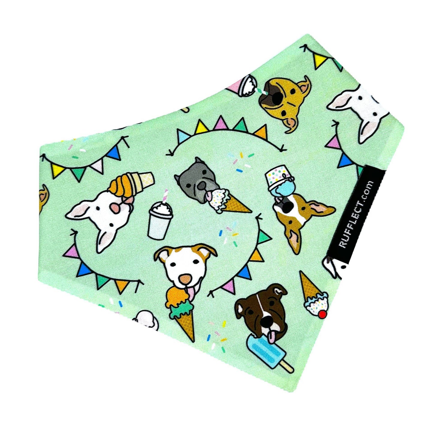 Pittie Party RUFFLECT® Dog Bandana