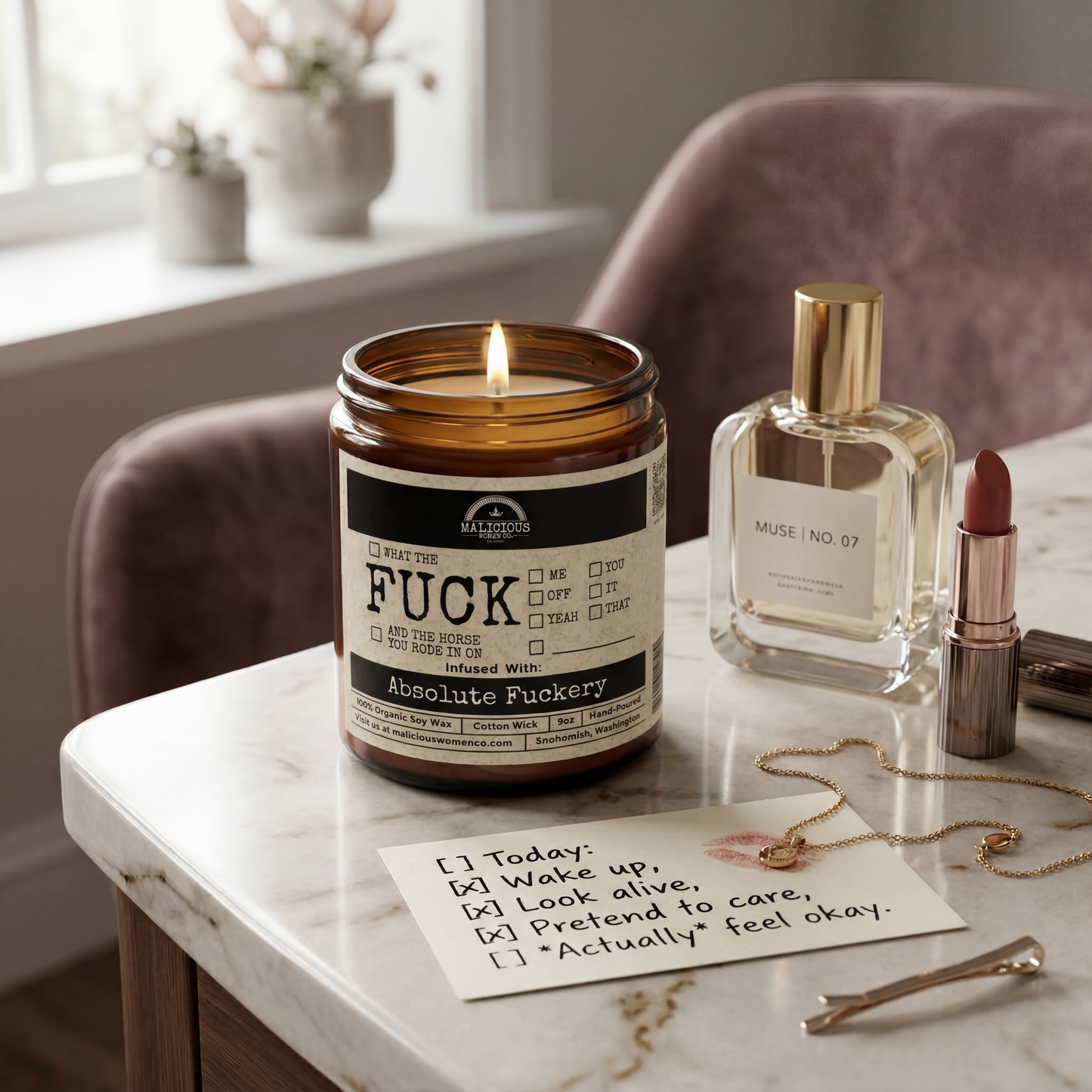 All The Fucks | 9oz Candle