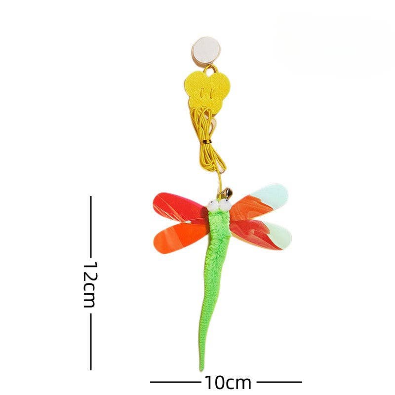 Moo - Hanging Dragonfly Cat Toy 3pcs