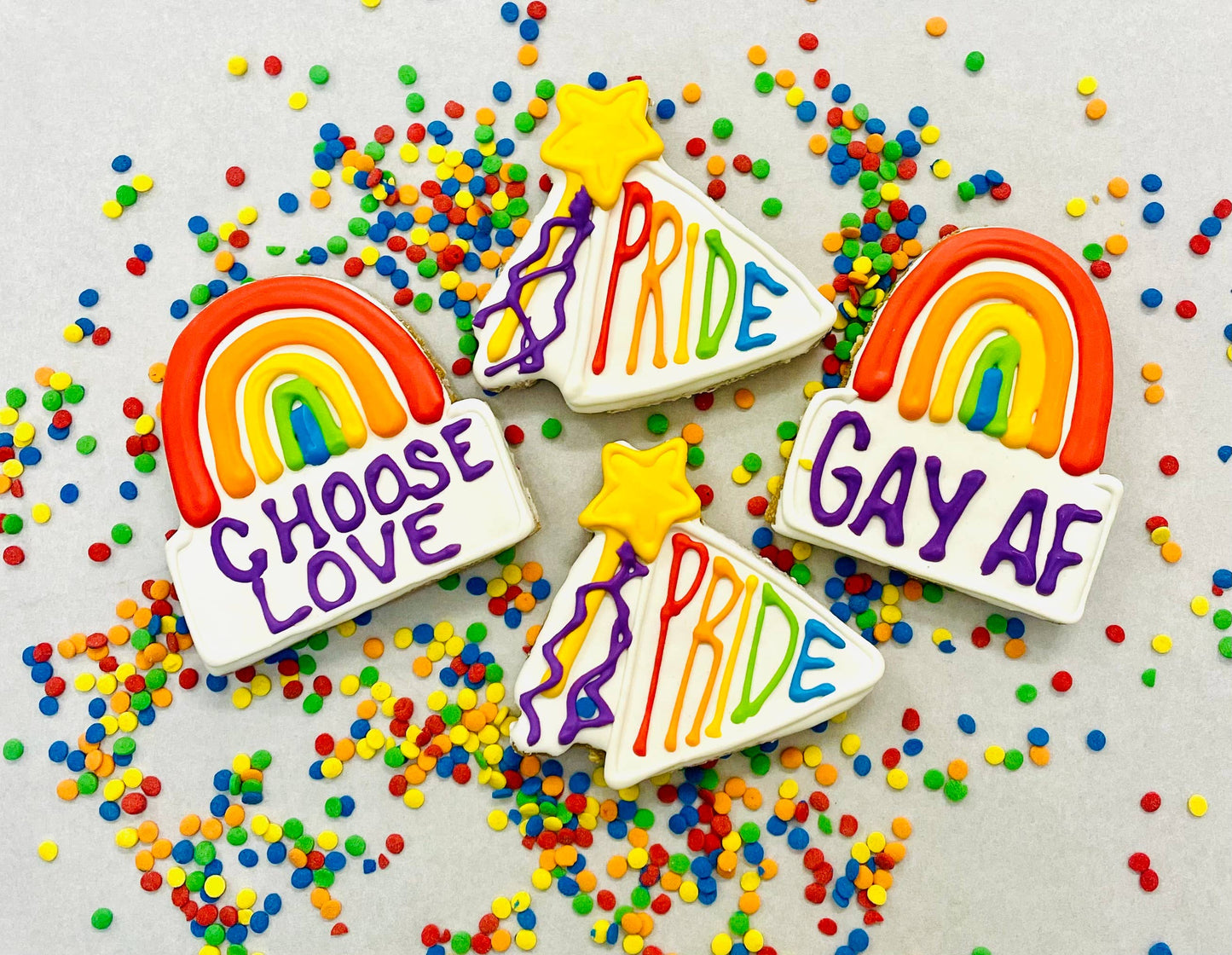 Pride Pup Cookies 2025