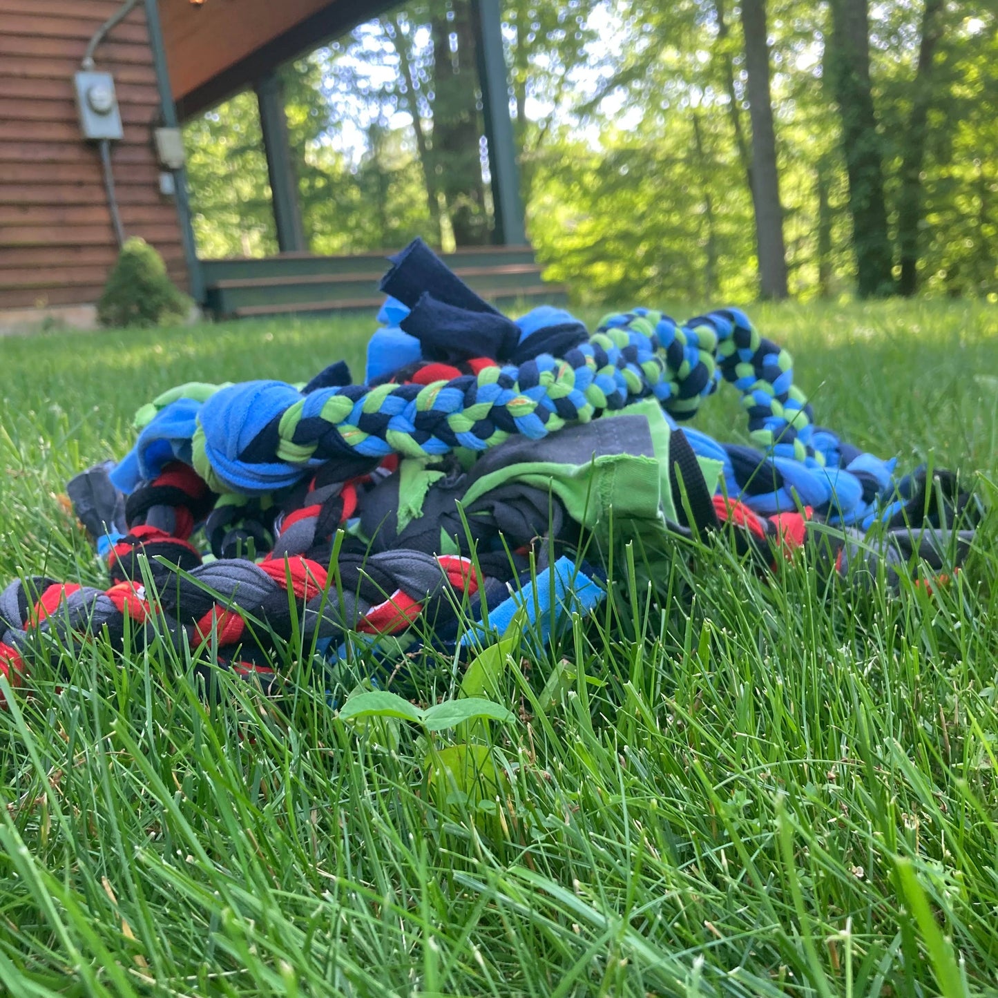 Upcycled Dog Tug Toys