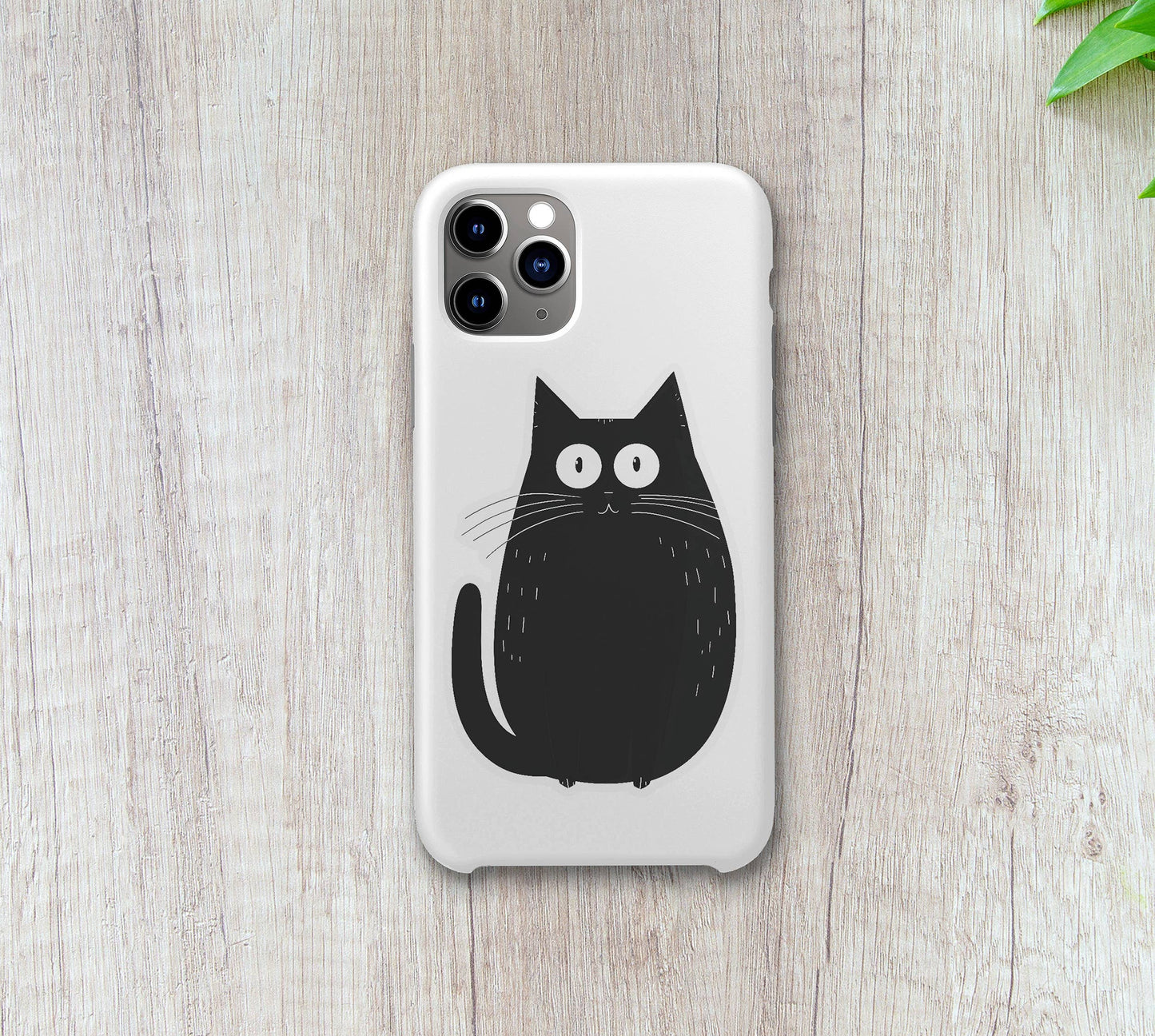 Funny Black Cat Sticker