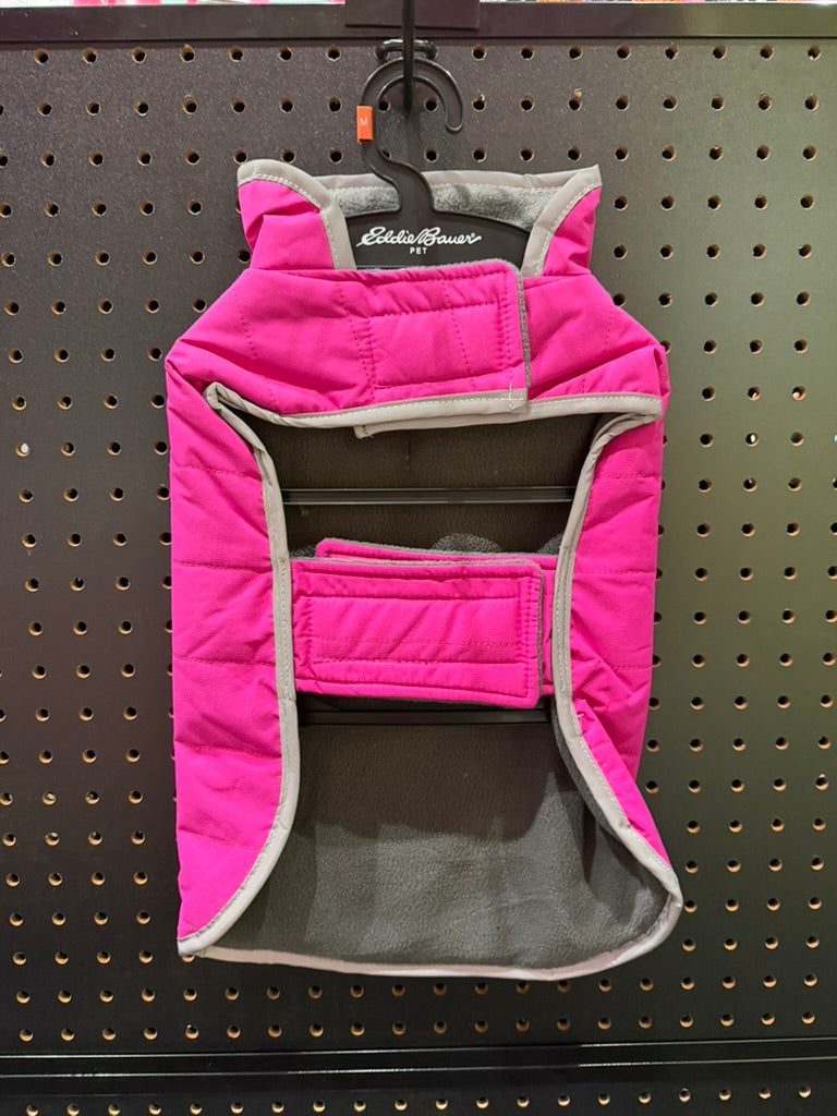Eddie Bauer Blaze Puffer with Zigzag Reflective - Fuschia