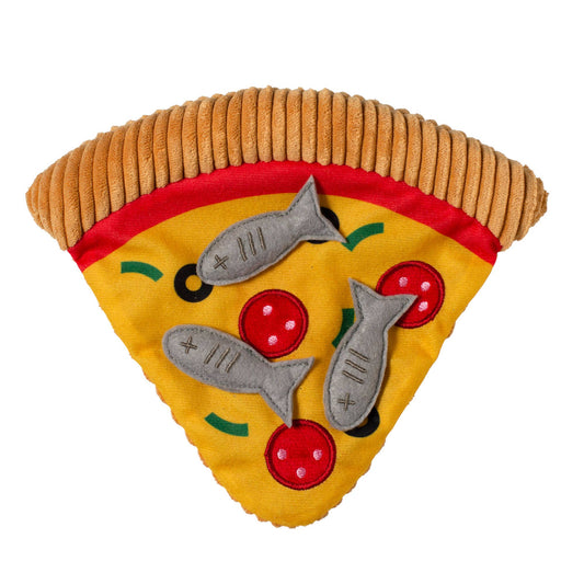 Pepperoni & Sardine Please Cot Pizza Puzzle Toy