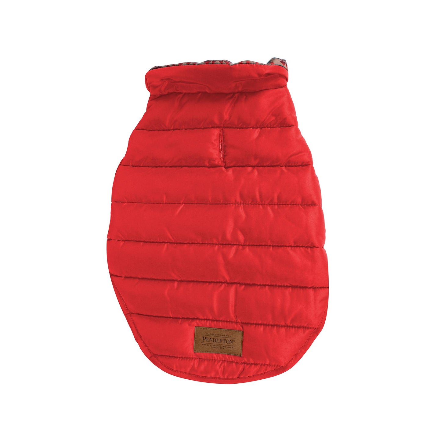 Pendleton Puffer Style Adjustable Dog Coat - Pilot Rock