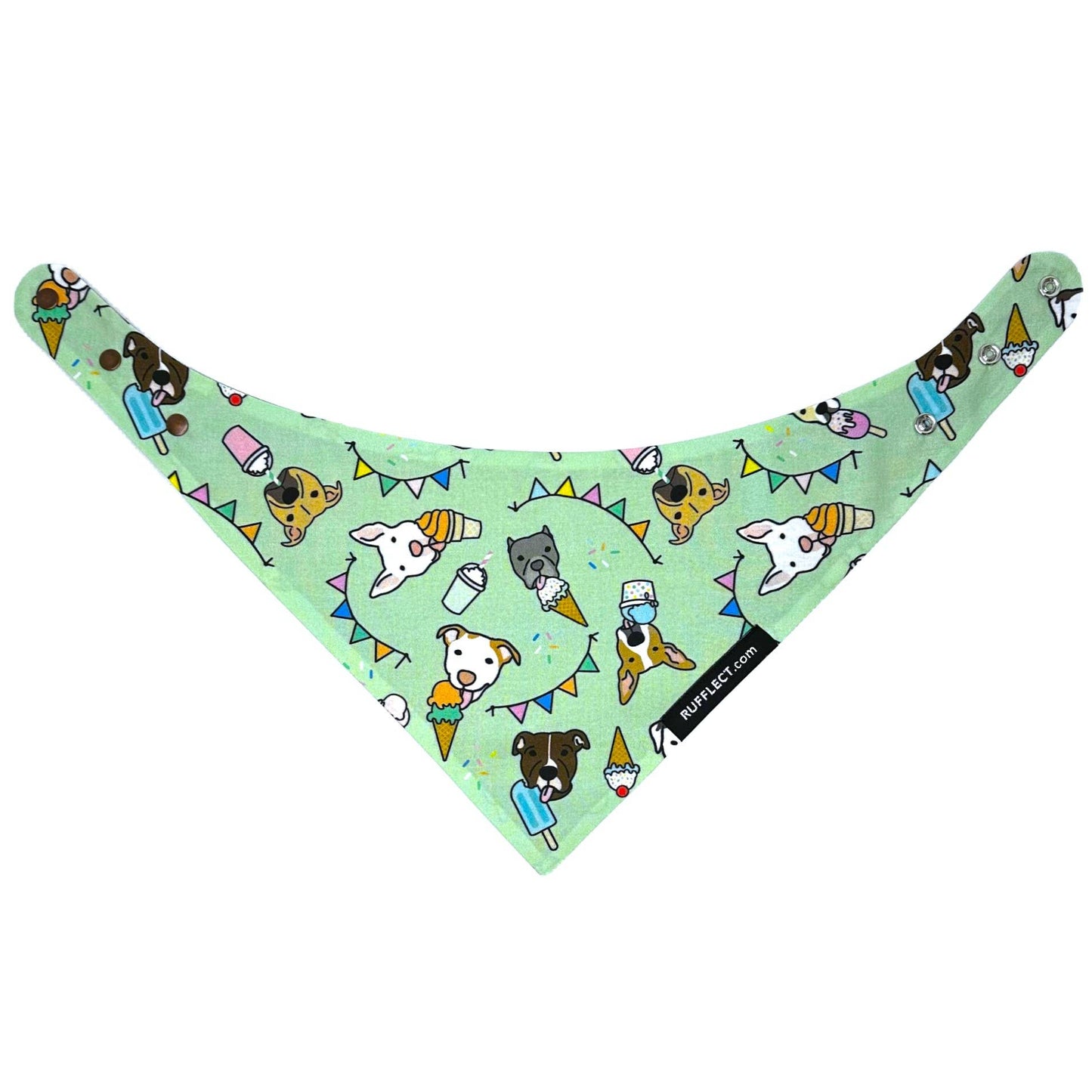 Pittie Party RUFFLECT® Dog Bandana