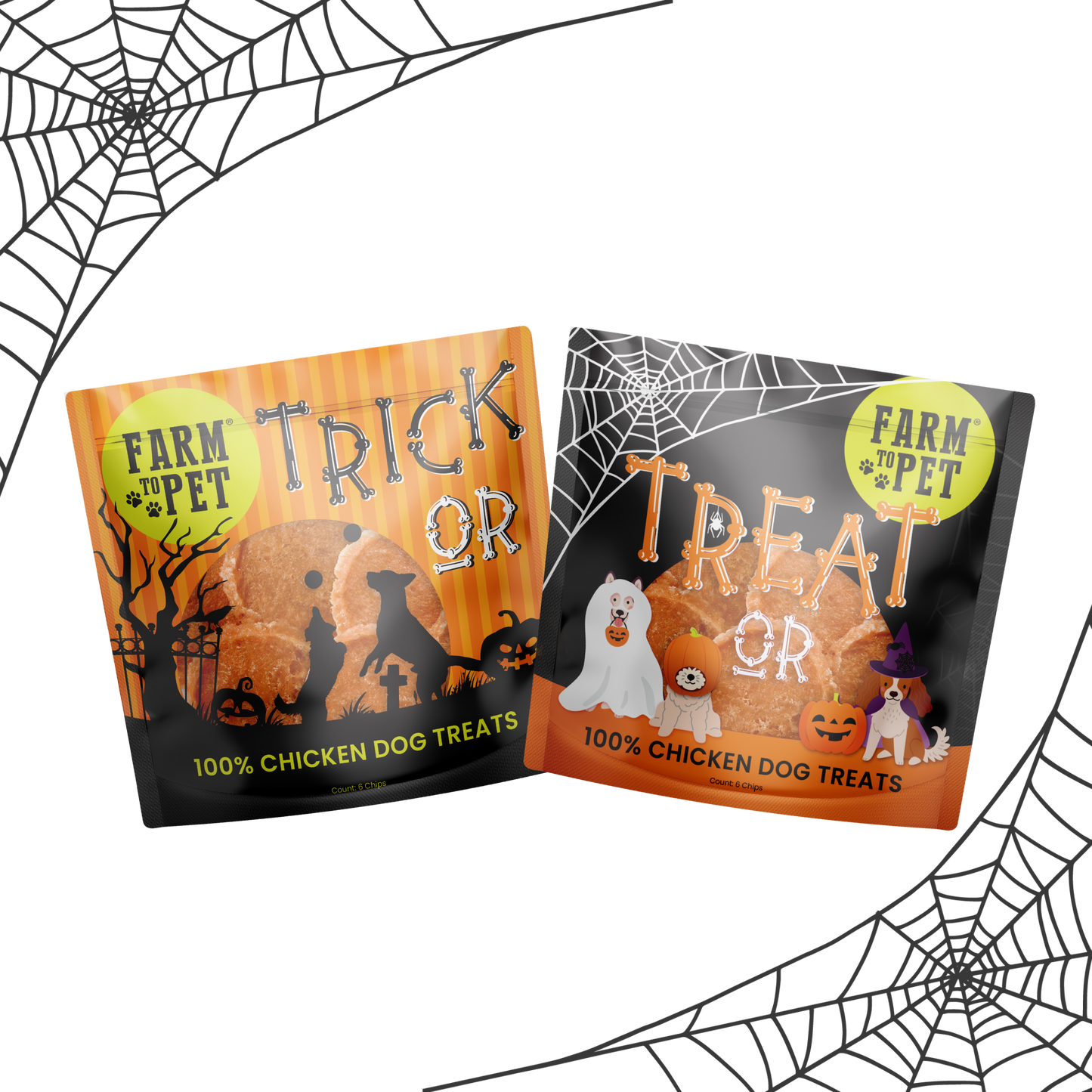 Halloween Dog Treat Snack Pack