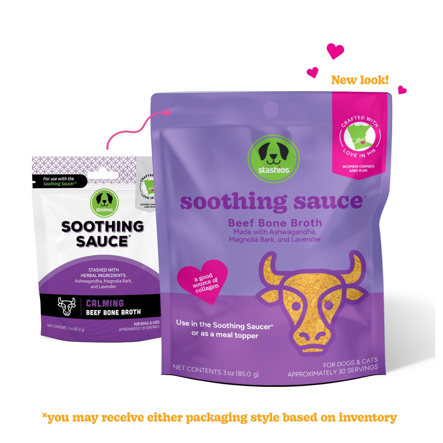 Soothing Sauce®, Beef/Calming, 3oz Bulk Bag