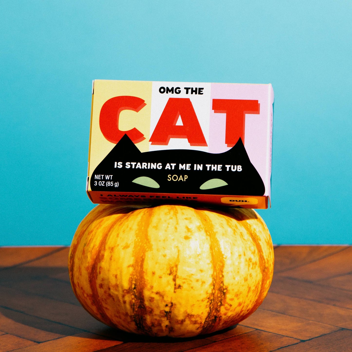 OMG The Cat Triple Milled Boxed Bar Soap | Funny Soap