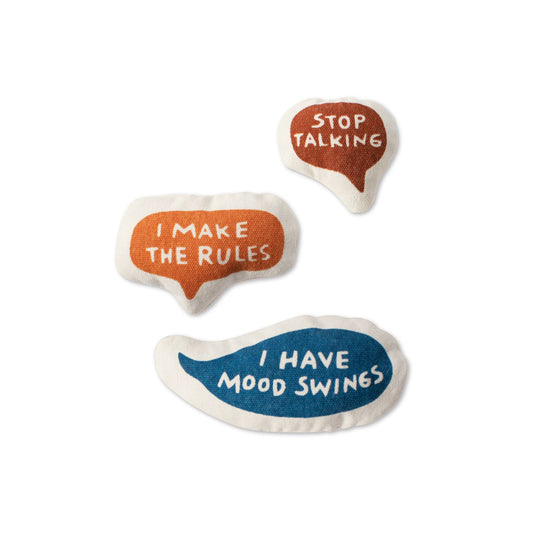 Mr Listen Up Cat Toy Text Set Of 3