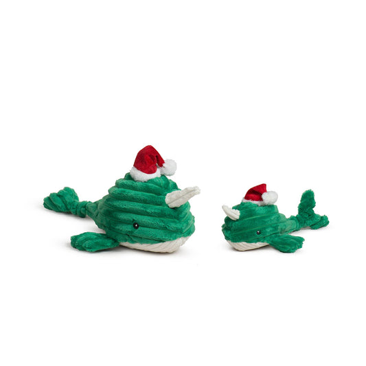 Wintergreen Collection Plush, Durable Noe Narwhal Knottie®