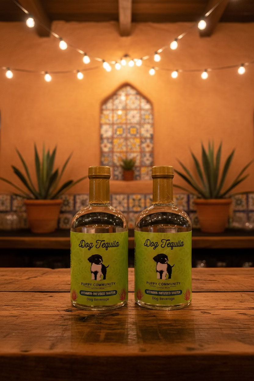Puppy Community Dog Tequila