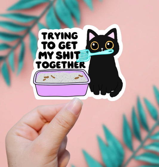 Trying To Get My Sh*t Together Sticker