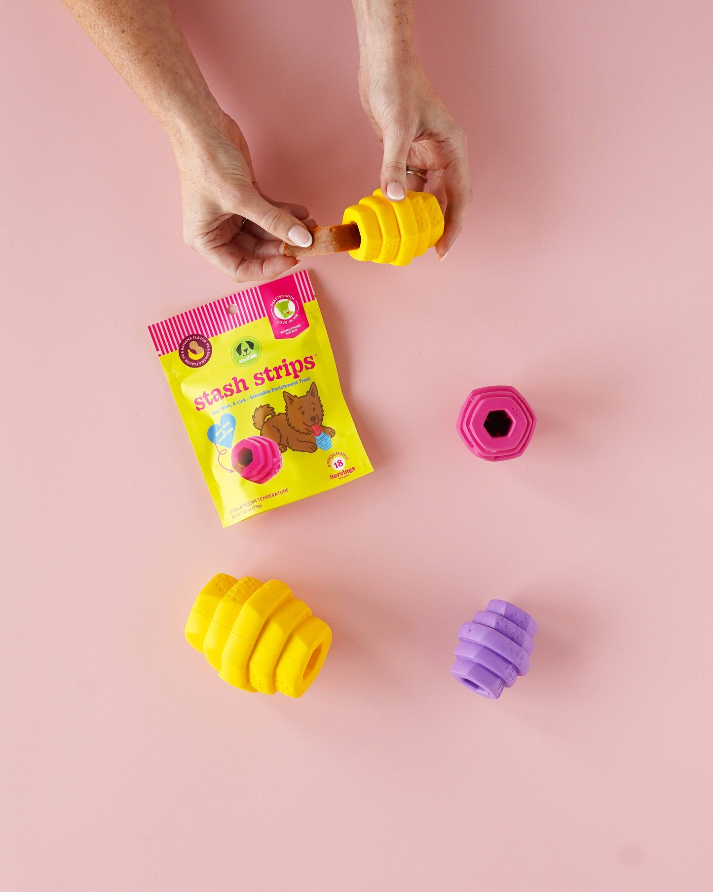 Stash Strips™, Peanut Butter & Banana