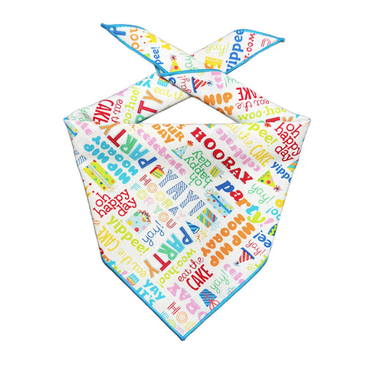 Birthday Dog Bandana - Happy Birthday Gender Neutral