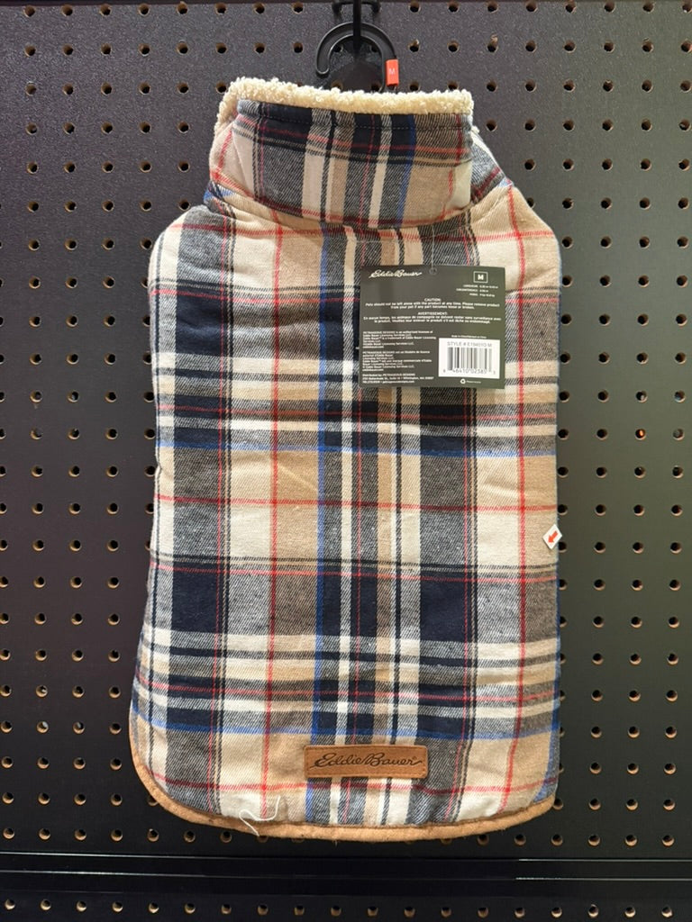 Eddie Bauer Cordova Reversible Vest - Oatmeal/Brown