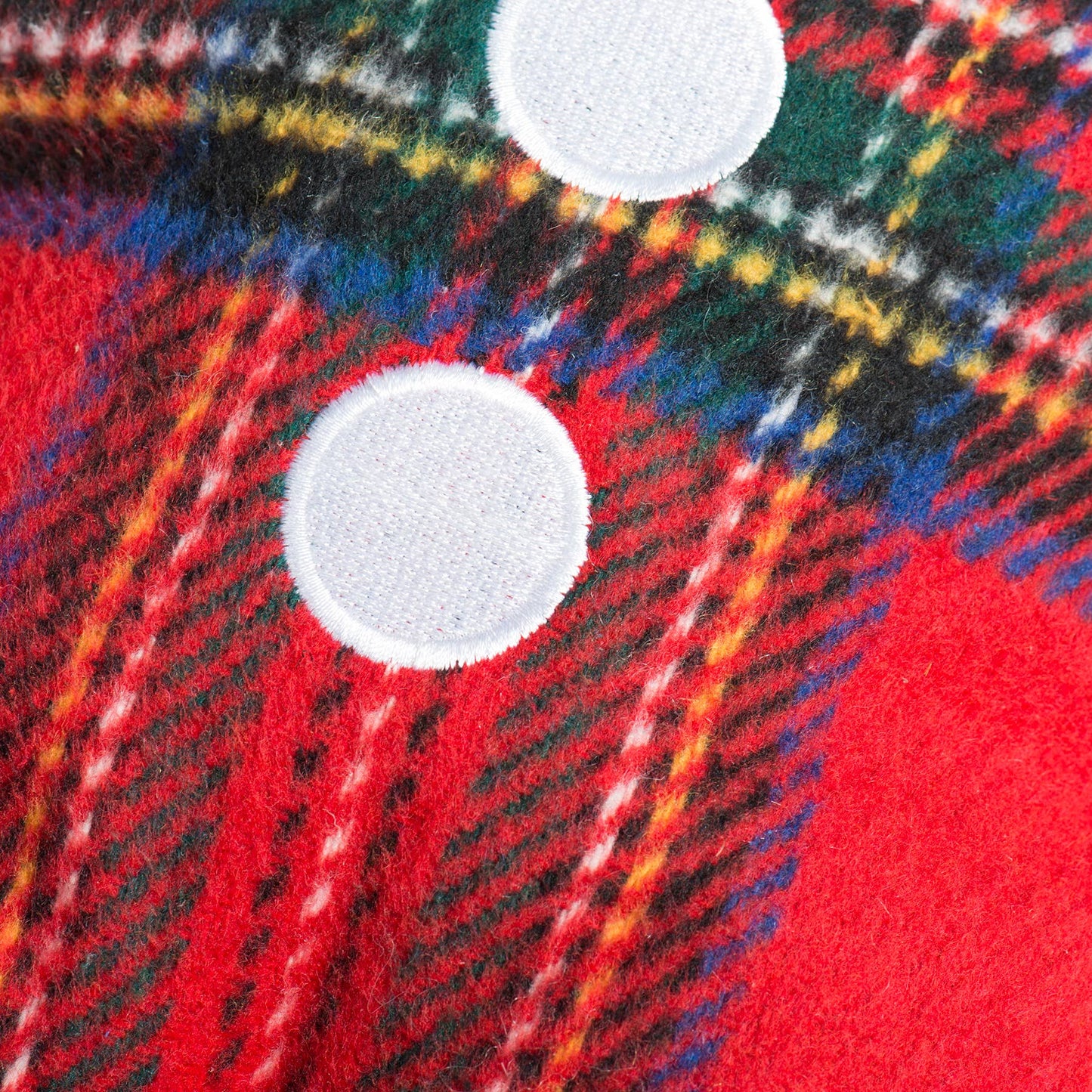 Tartan Tidings Collection Plaid McButtons