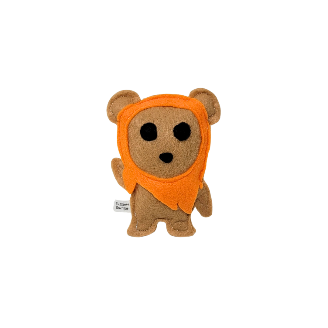 Ewok -Felt Catnip Toy
