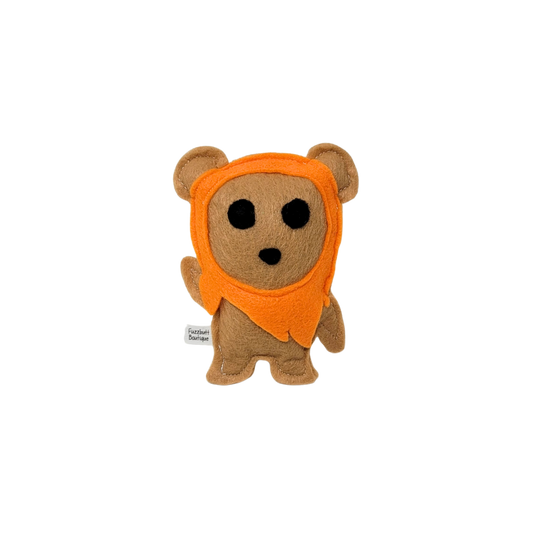 Ewok -Felt Catnip Toy