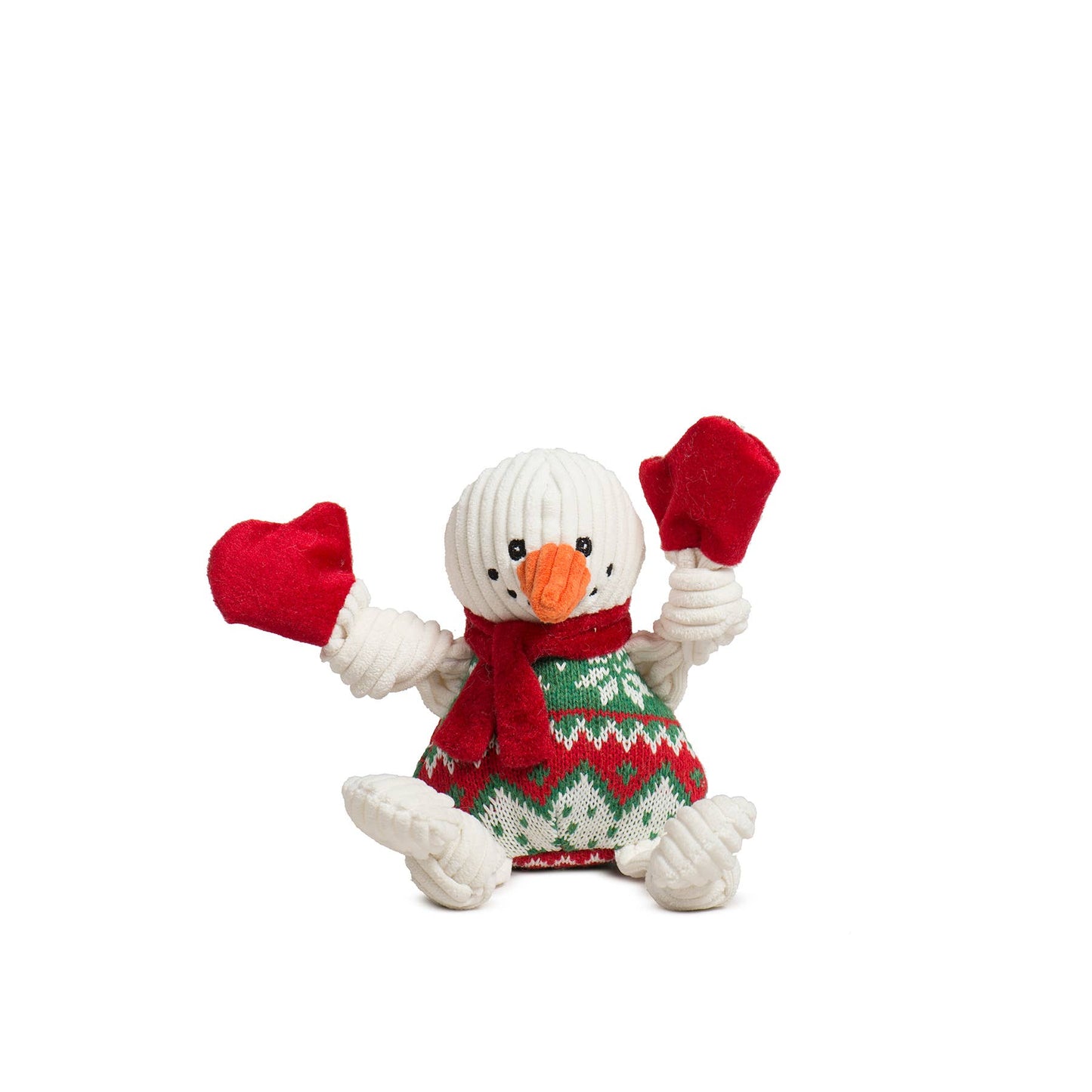 Wintergreen Collection Durable, Plush Snowman Knottie®