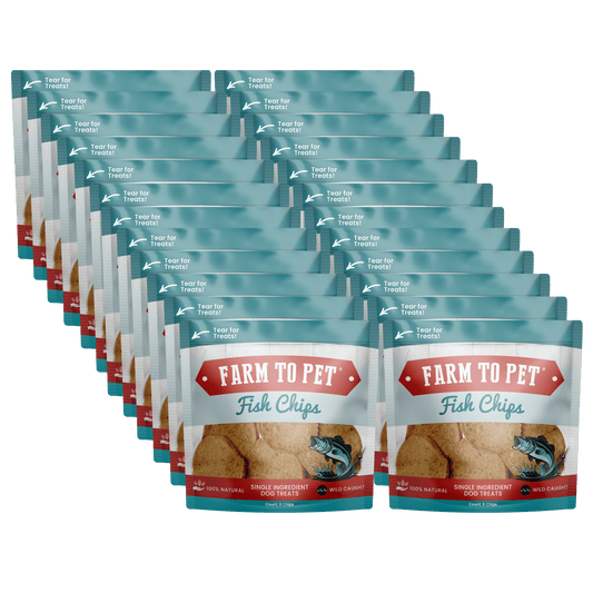 Fish Chips Healthy Dog Snack Pack