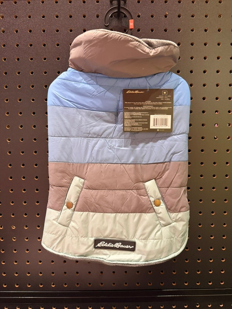 Eddie Bauer Flora Colorblock Parka Puff - Gray