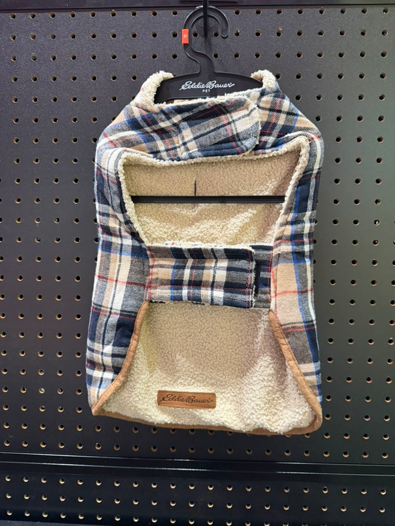 Eddie Bauer Cordova Reversible Vest - Oatmeal/Brown
