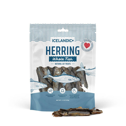 Herring Whole Fish Cat Treats