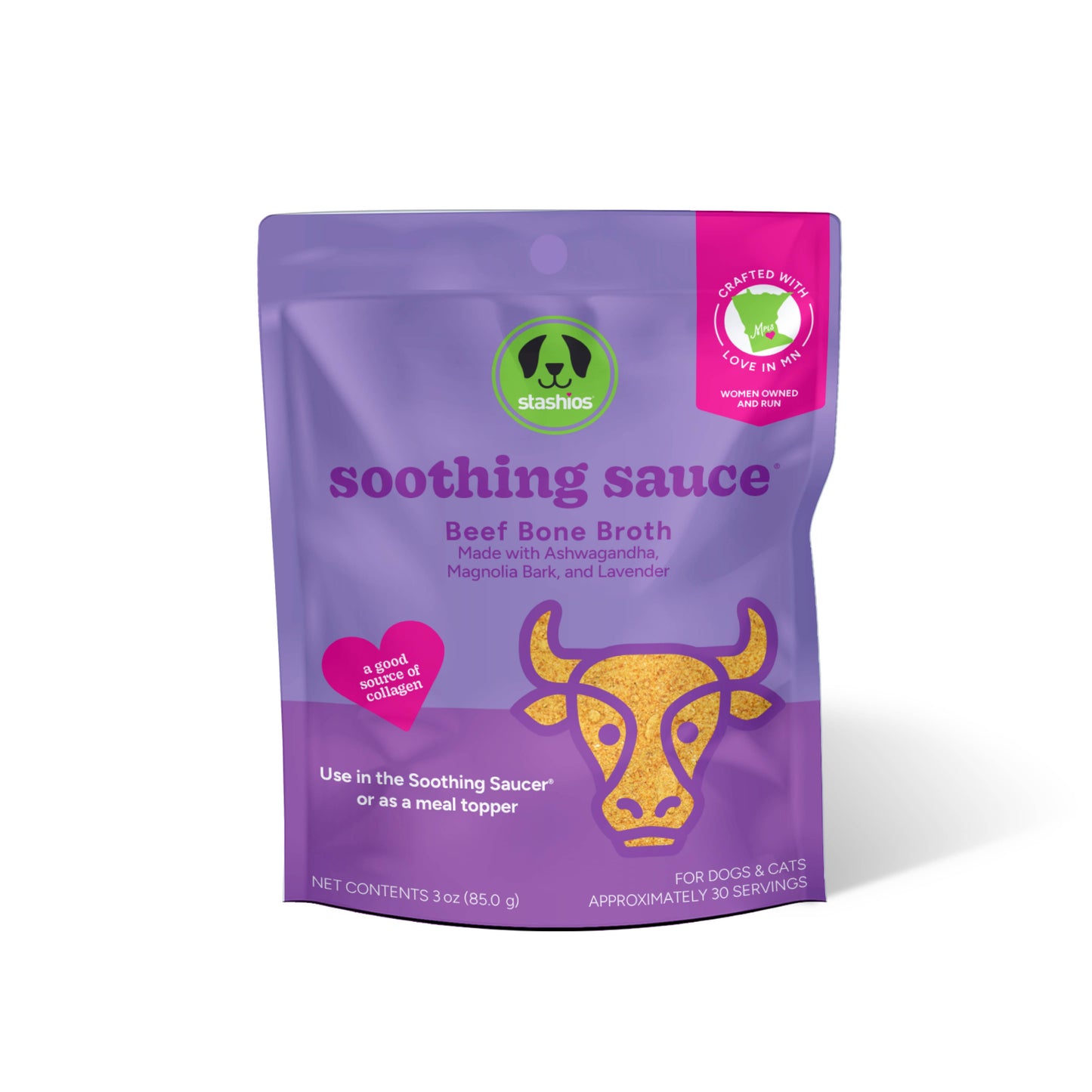 Soothing Sauce®, Beef/Calming, 3oz Bulk Bag