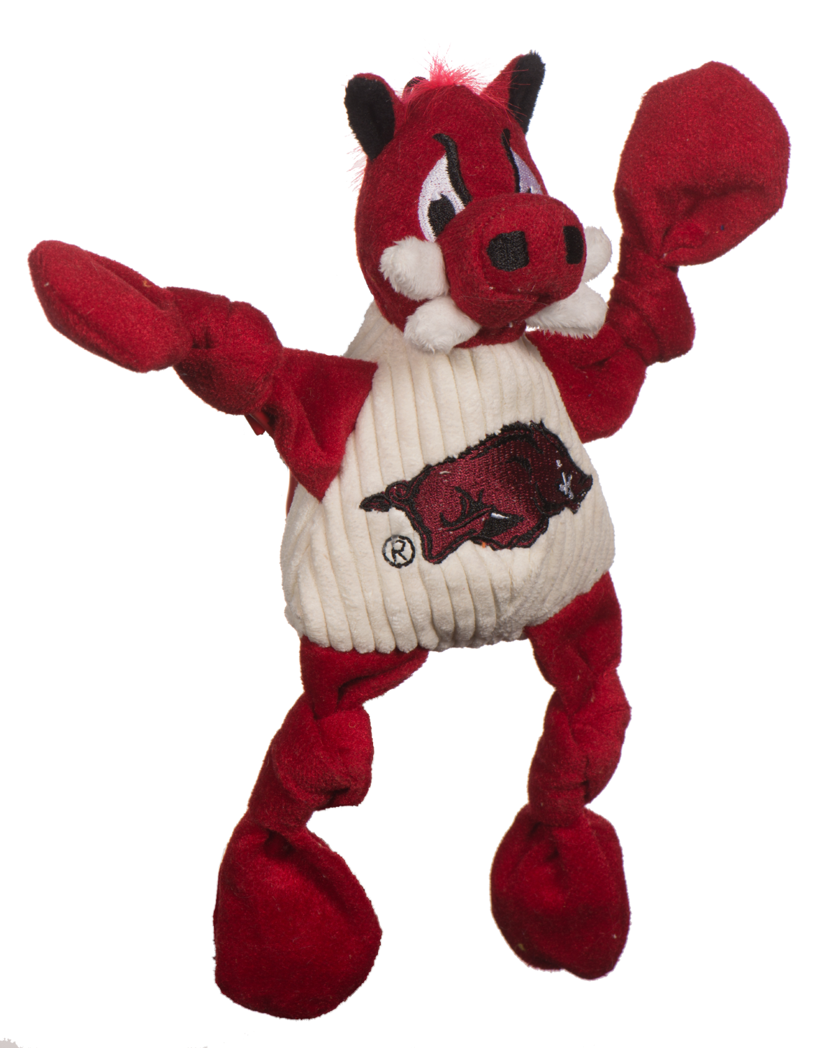 Arkansas (U. of), Tusk the Razorback Knottie® Plush Dog Toy