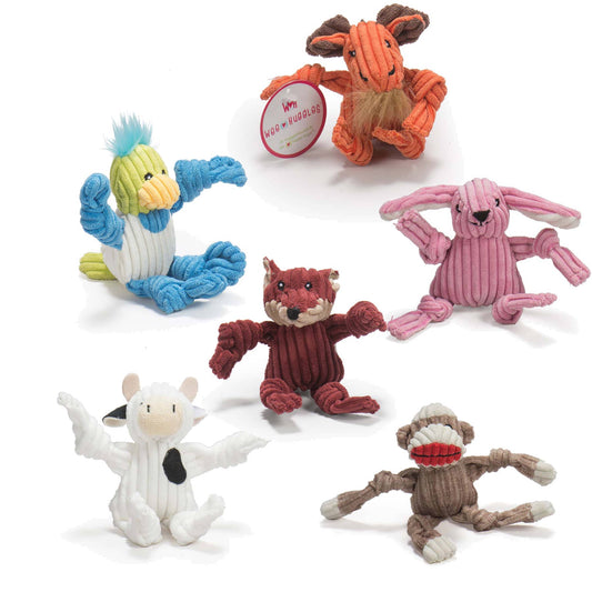 Assorted Wee Huggles® Plush Dog Toys