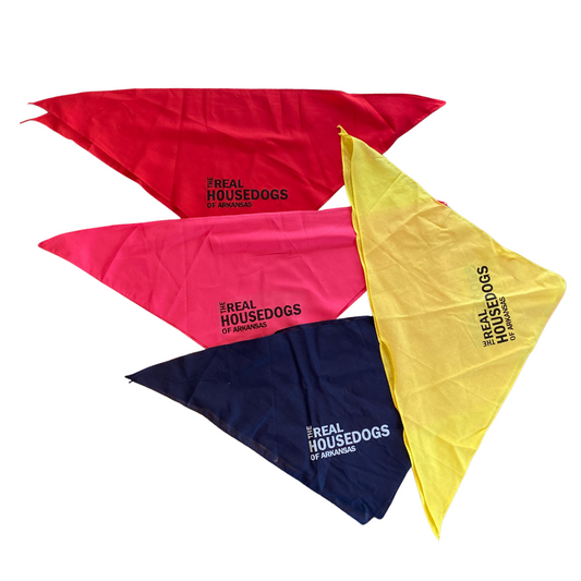 The Real House Dogs of Arkansas Dog Bandana