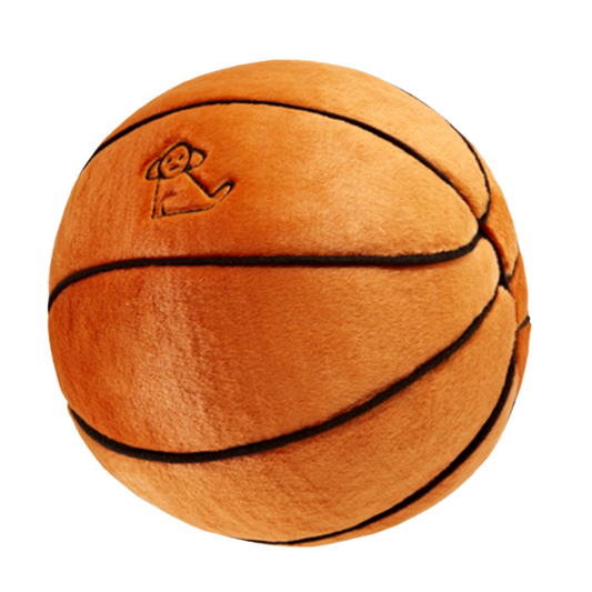 Basketball Plush Dog Toy