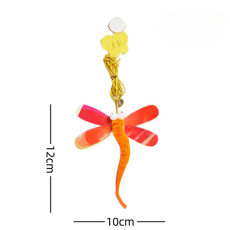 Moo - Hanging Dragonfly Cat Toy 3pcs