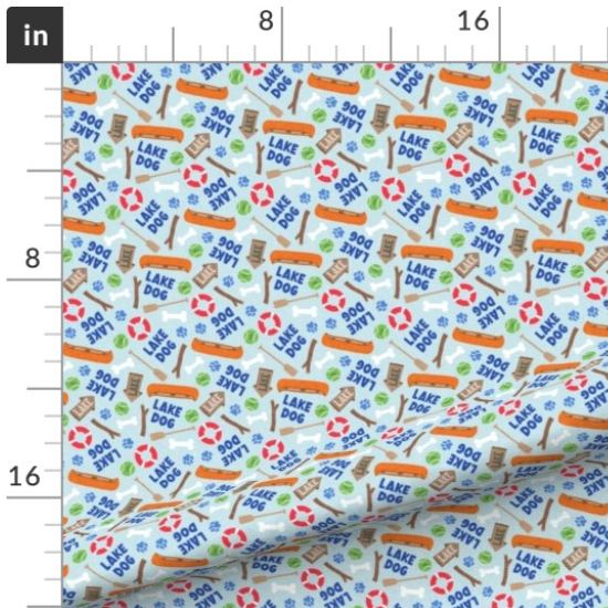 Lake Dog RUFFLECT® Dog Bandana