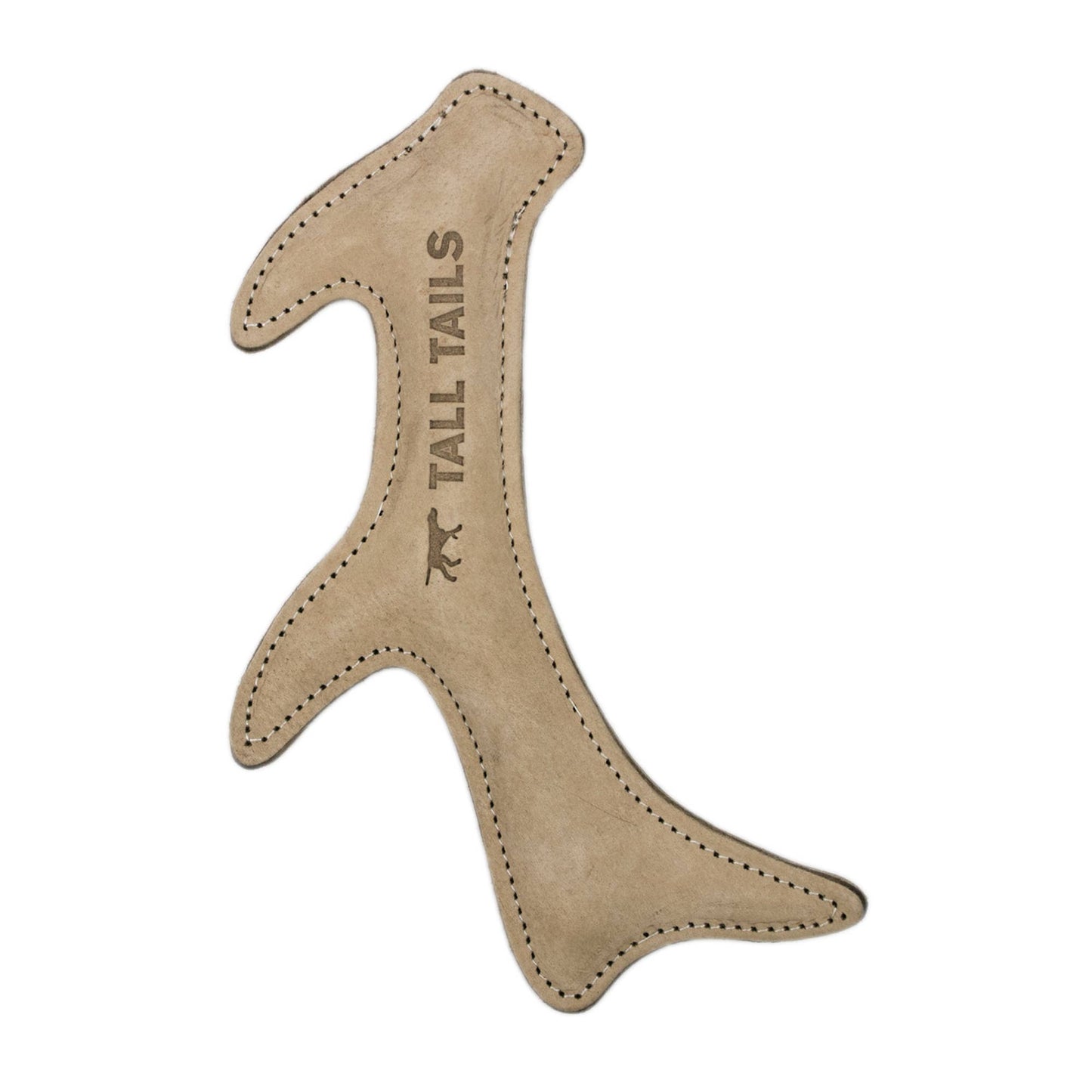 Tall Tails Natural Leather Antler Dog Toy - 11"