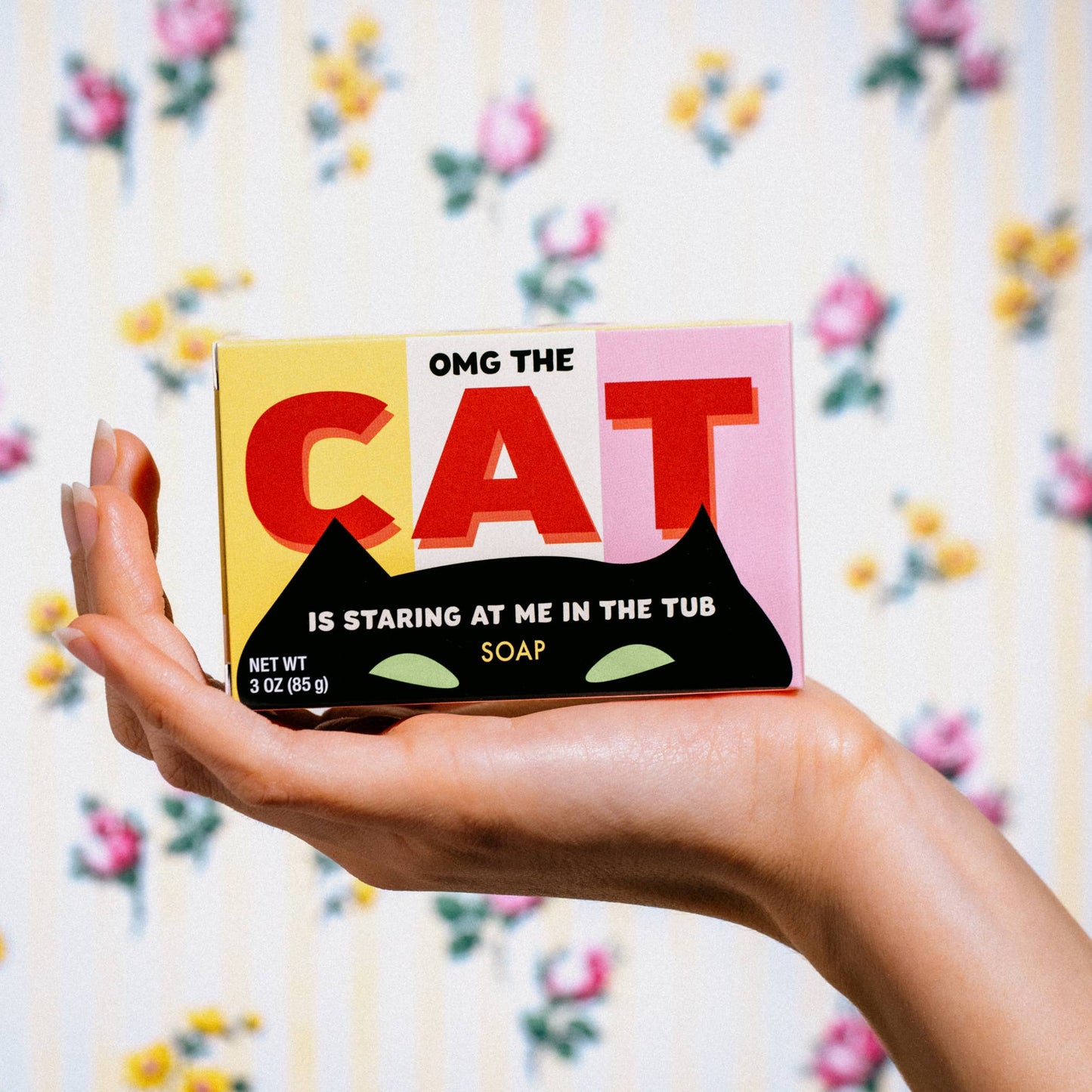 OMG The Cat Triple Milled Boxed Bar Soap | Funny Soap