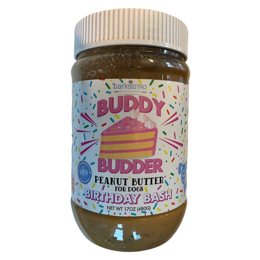 Birthday Bash Dog Peanut Butter 17 oz Jar