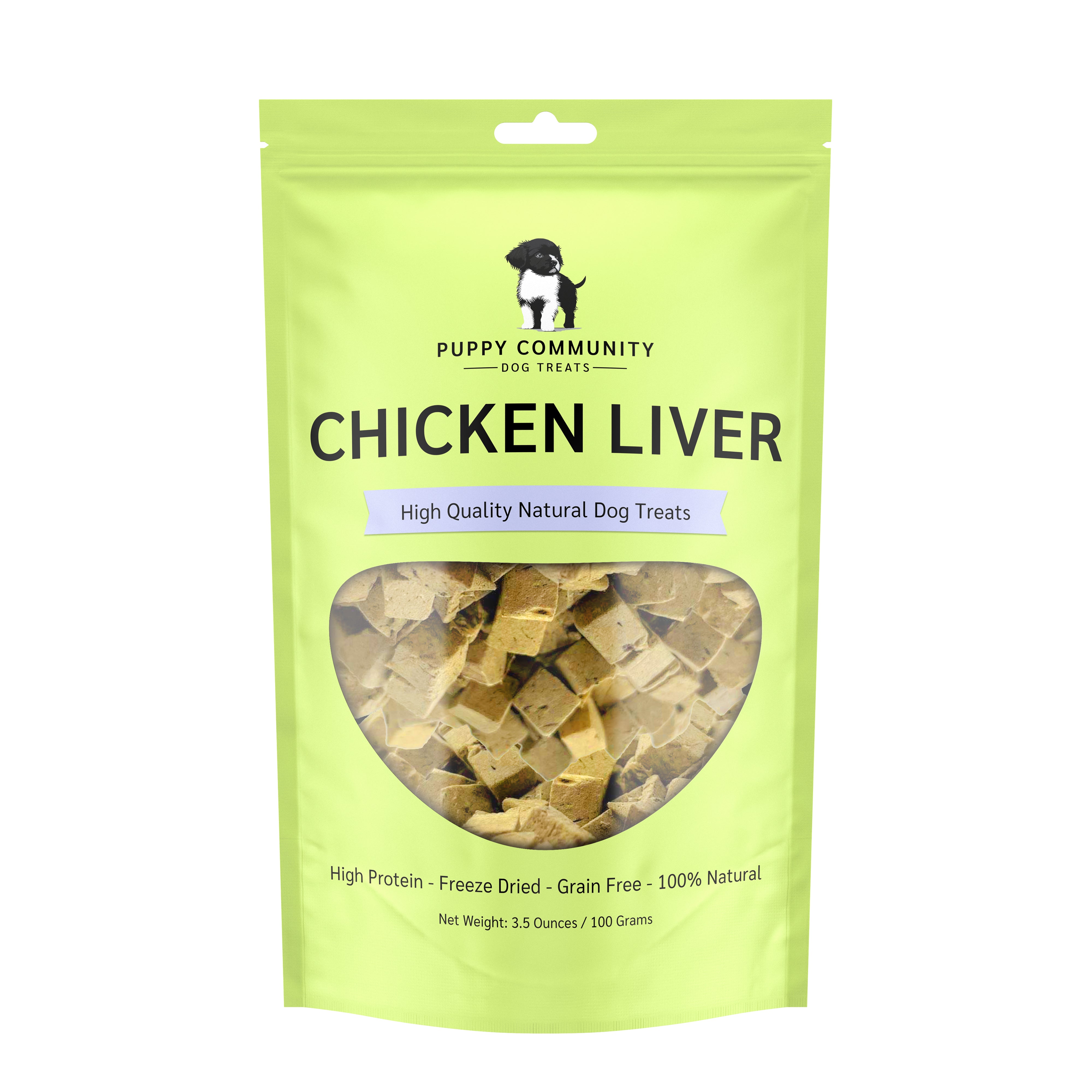 Dried chicken liver dog clearance treats