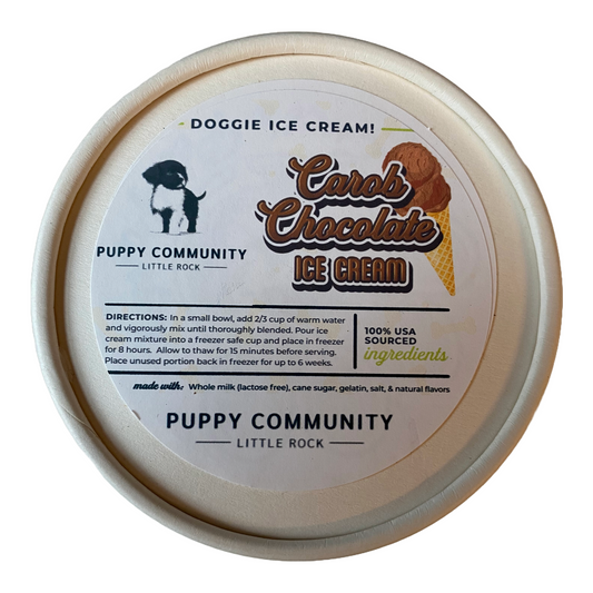 Chocolate Carob Doggie Ice Cream