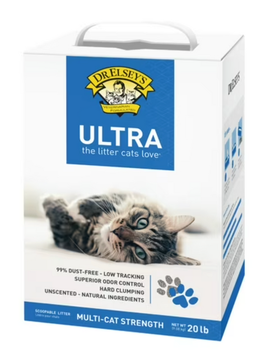 Dr Elsey's Ultra Clay Clumping Cat Litter 20#