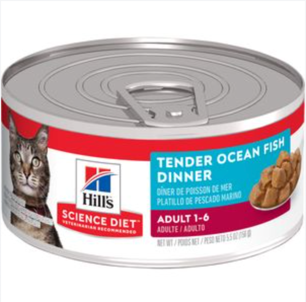 Hill's Science Diet Adult Canned Cat Food, Tender Dinners 5.5 oz