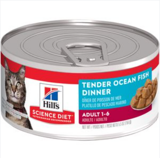 Hill's Science Diet Adult Canned Cat Food, Tender Dinners 5.5 oz