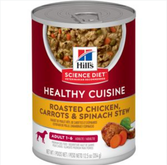 Hill's Science Diet Adult Canned Dog Food, Healthy Cuisine
