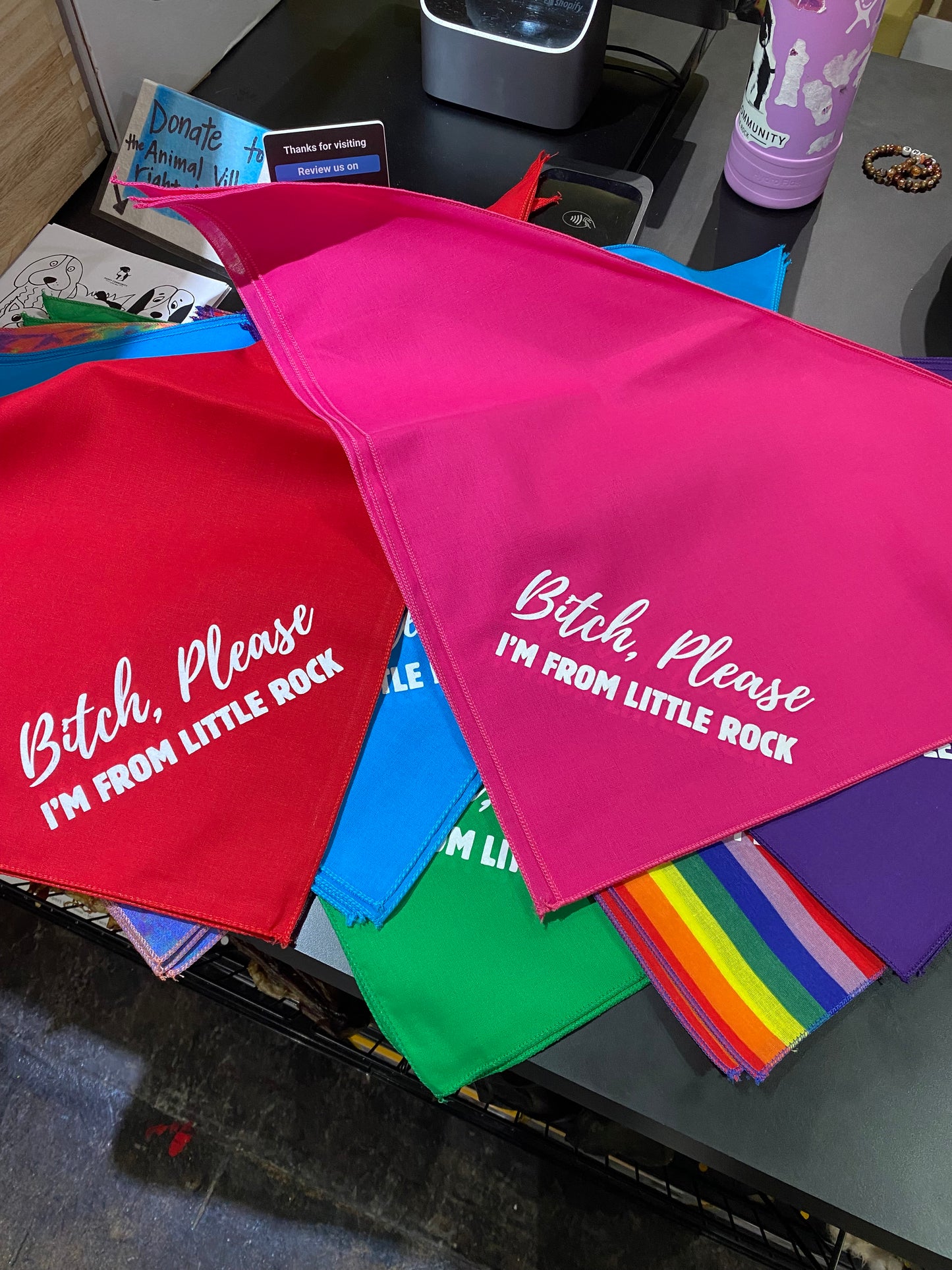 Bitch Please - I'm from Little Rock Dog Bandana