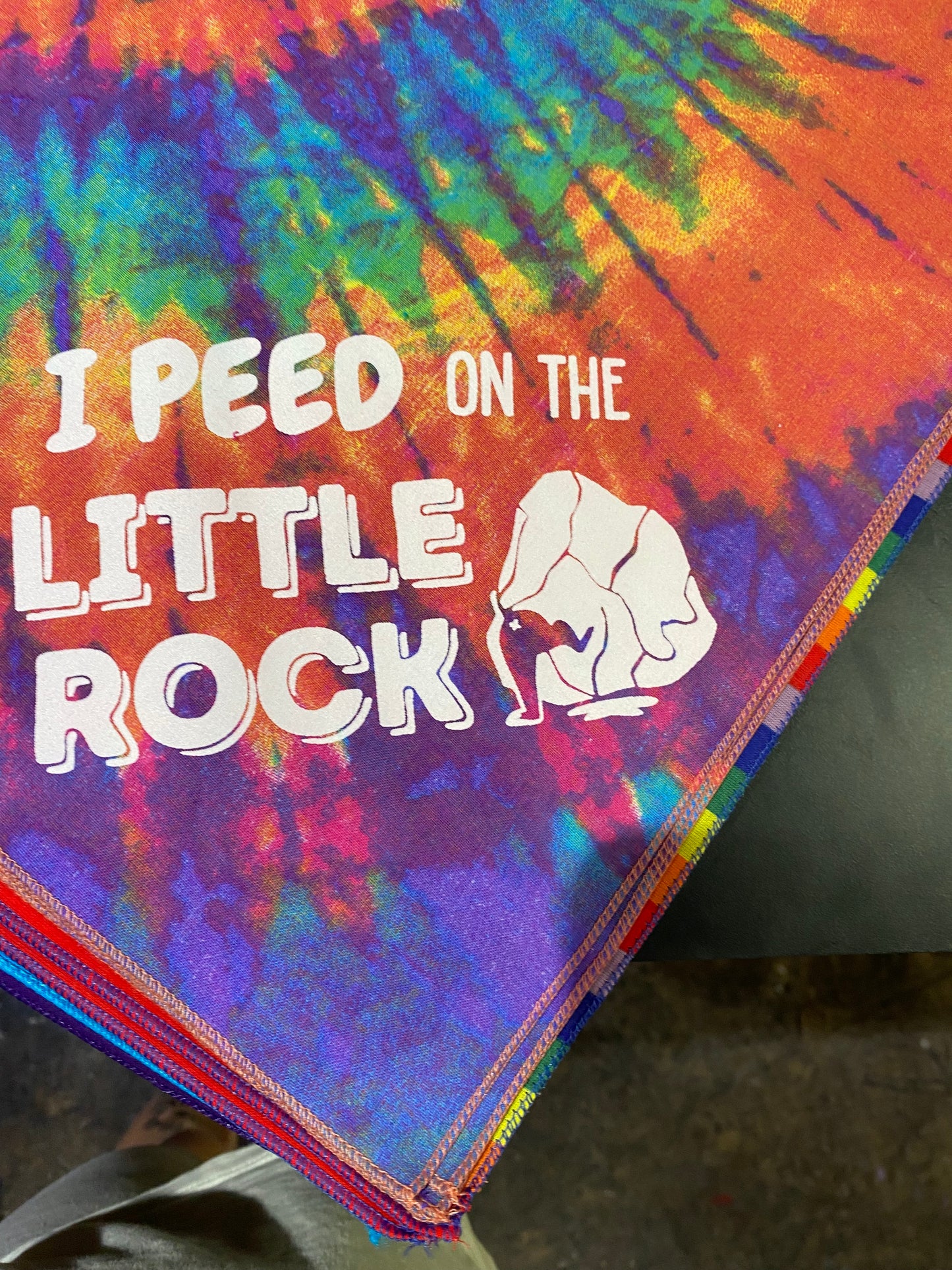 I Peed on the Little Rock Bandana