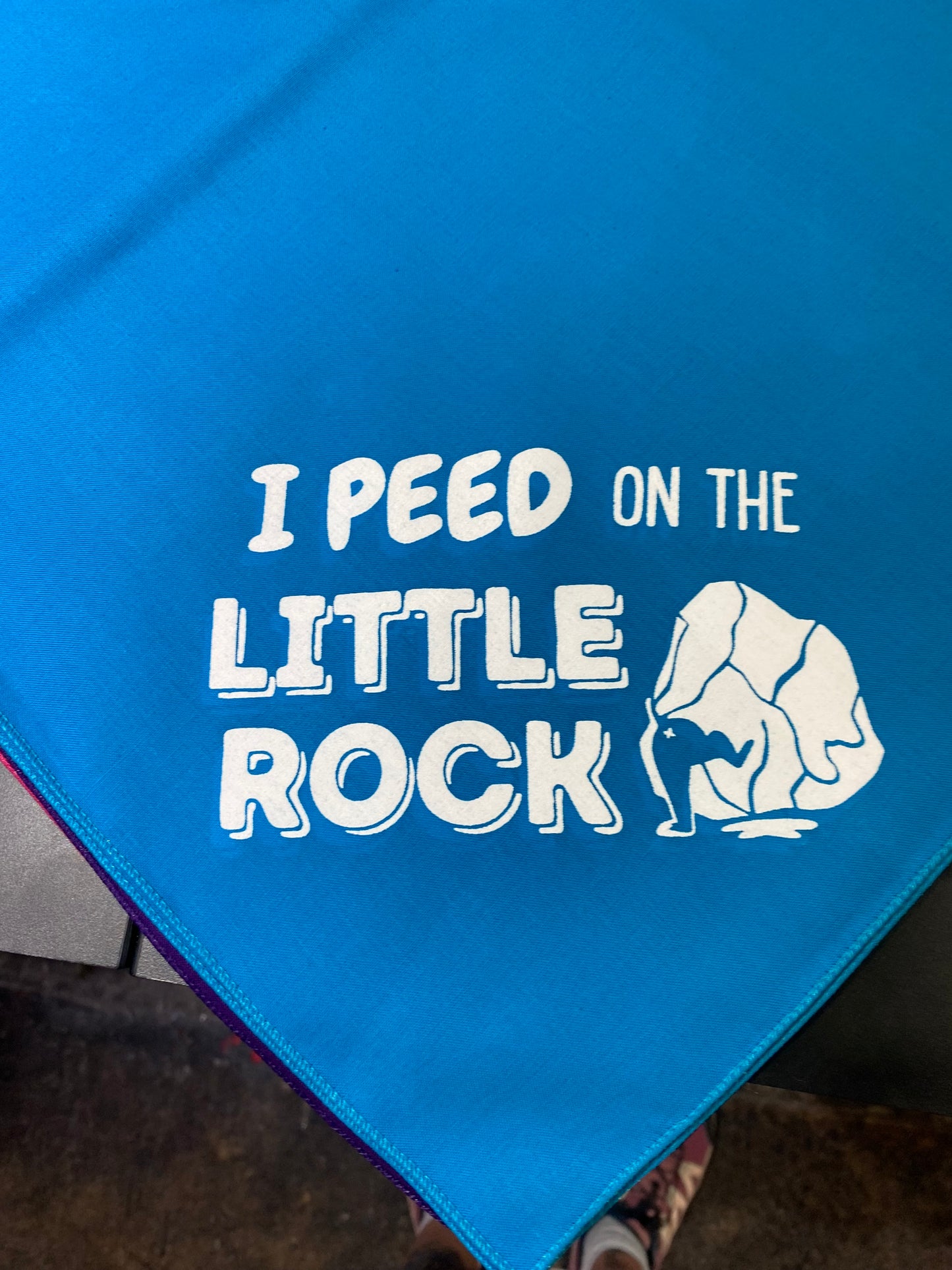 I Peed on the Little Rock Bandana