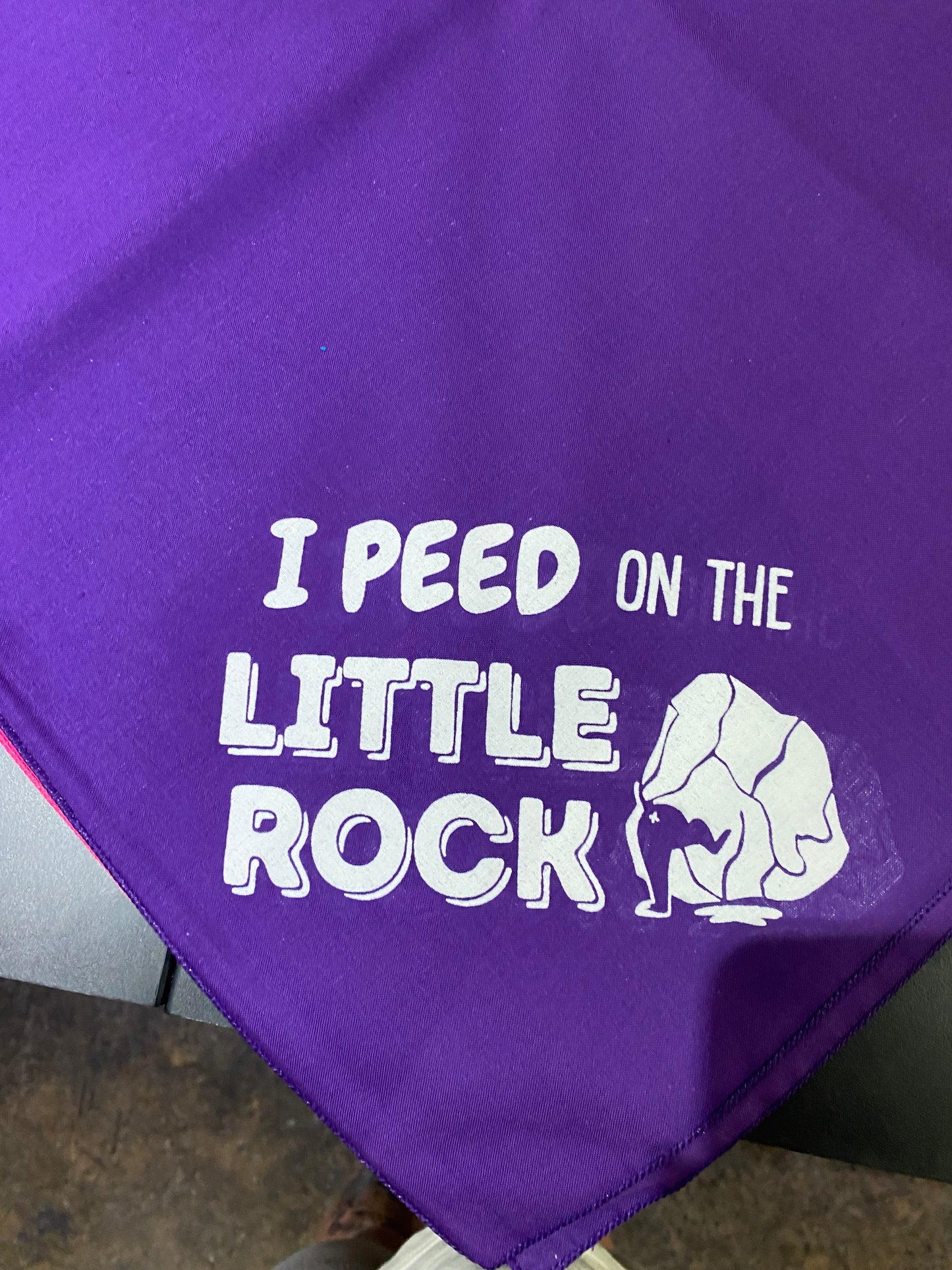 I Peed on the Little Rock Bandana